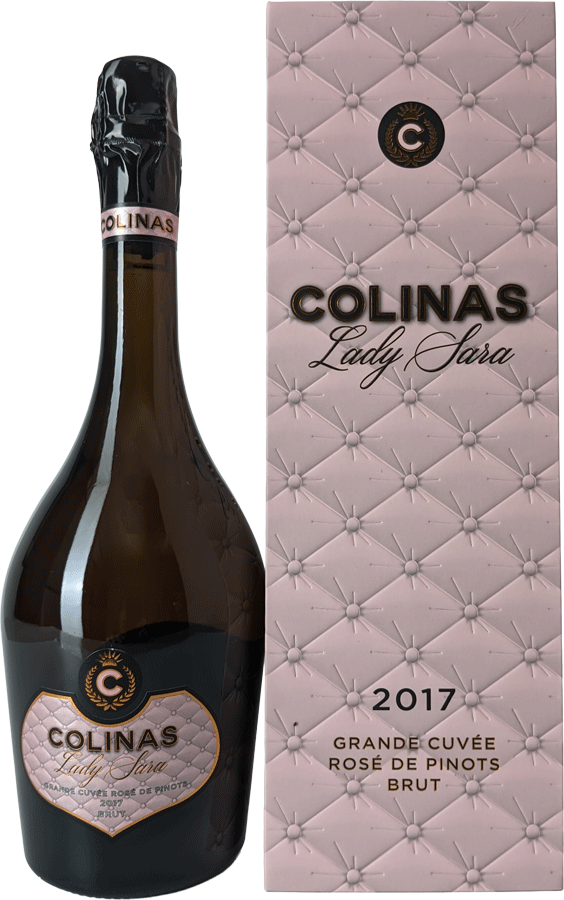 Espumante Colinas Lady Sara Rose De Pinots Bruto 2017