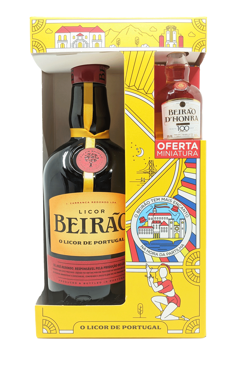 Licor Beirao + Mini Beirao Honra Offer