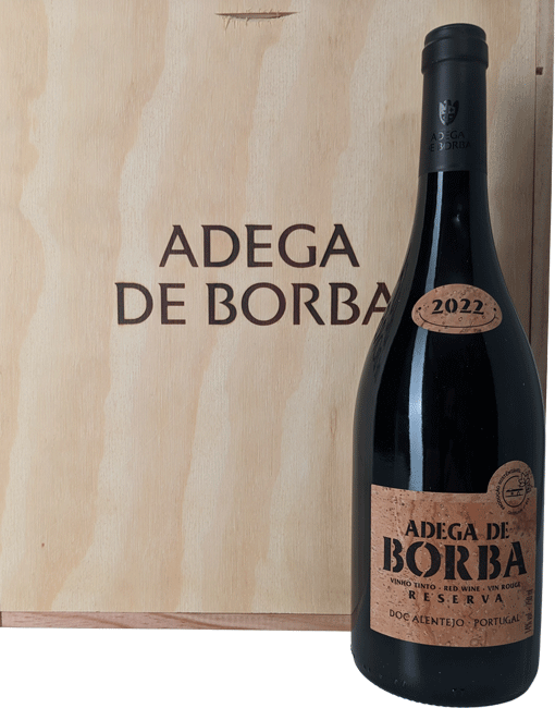 Conjunto De 3 Adega Borba Reserva Rotulo Cortiça Tinto