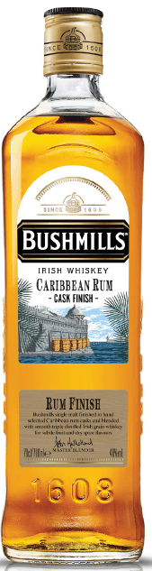 Whisky Bushmills Caribbean Rum Finitura in botte