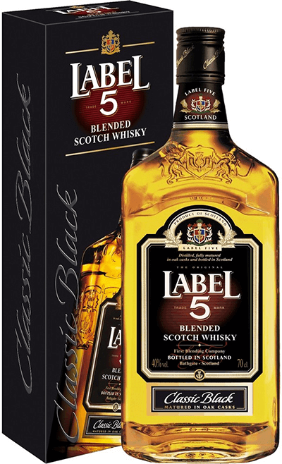 Whisky Label 5 Classic Black