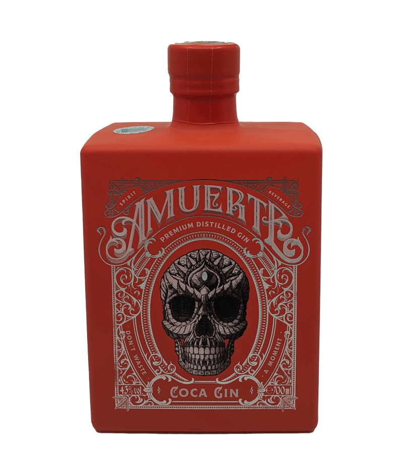 Gin Amuerte Coca Leaf Orange Edition