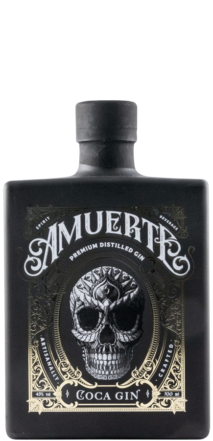 Gin Amuerte Coca Leaf Black Edition