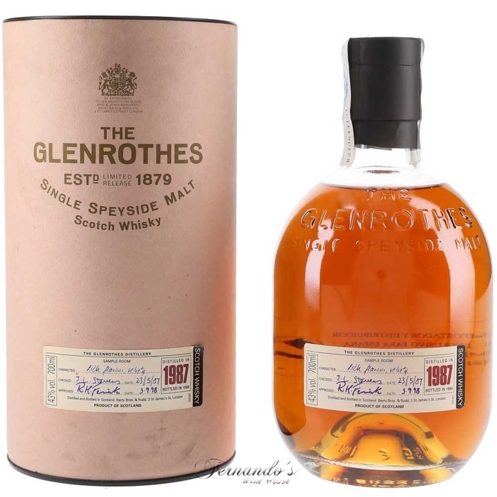 Whisky The Glenrothes Vintage 1987
