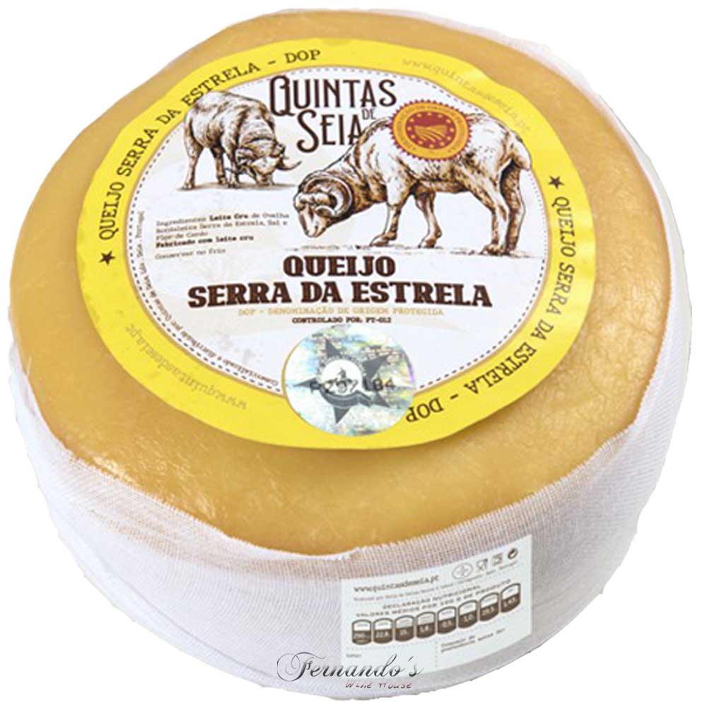 Queijo Serra da Estrela DOP Quintas de Seia - (1Kg aprox)