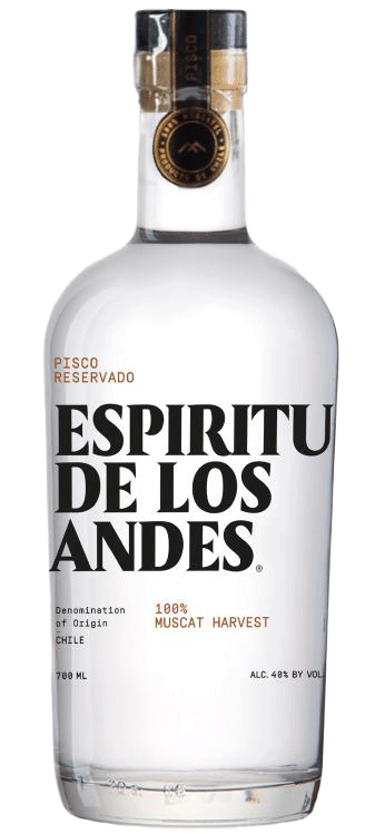 Aguardente Pisco Spirito Delle Ande