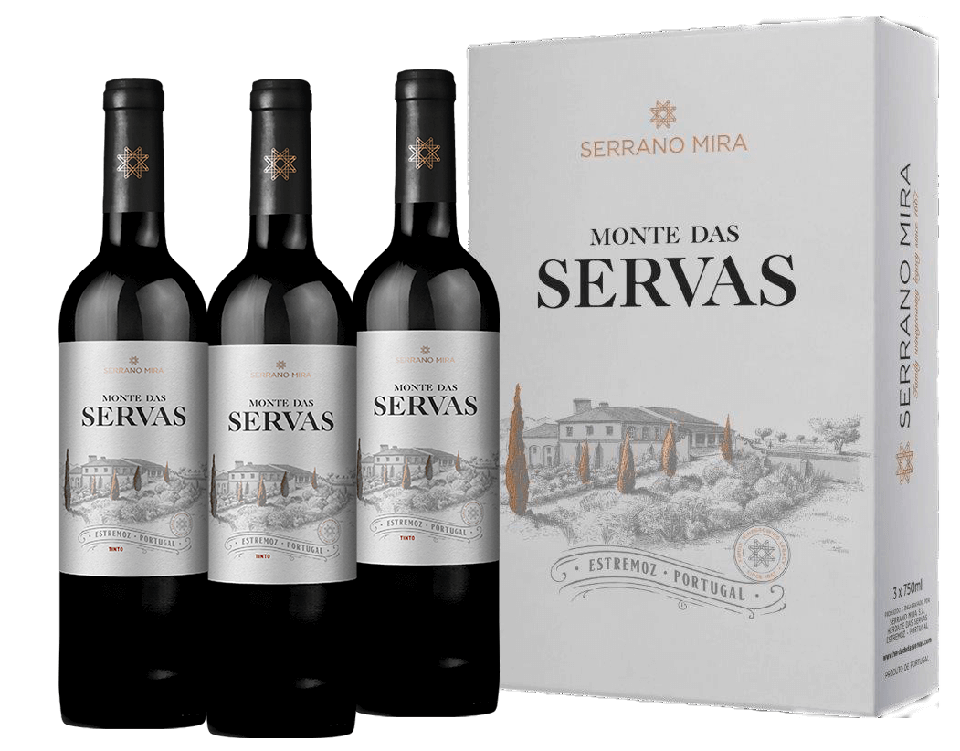 Conjunto Monte Servas Escolha Tinto 3 Garrafas 2022