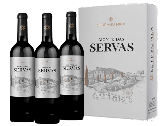 Conjunto Monte Servas Escolha Tinto 3 Garrafas 2022