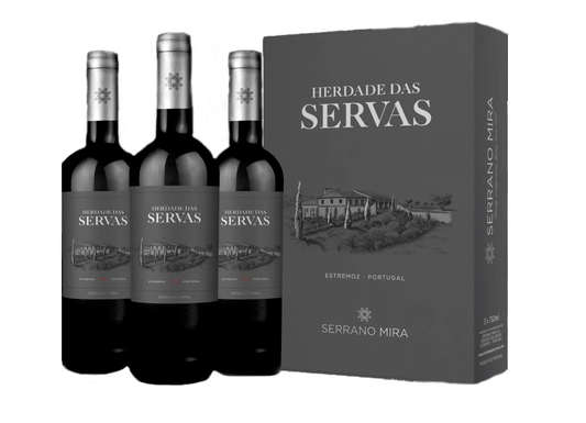 Conjunto Herdade Servas Tinto 3 Garrafas 2021