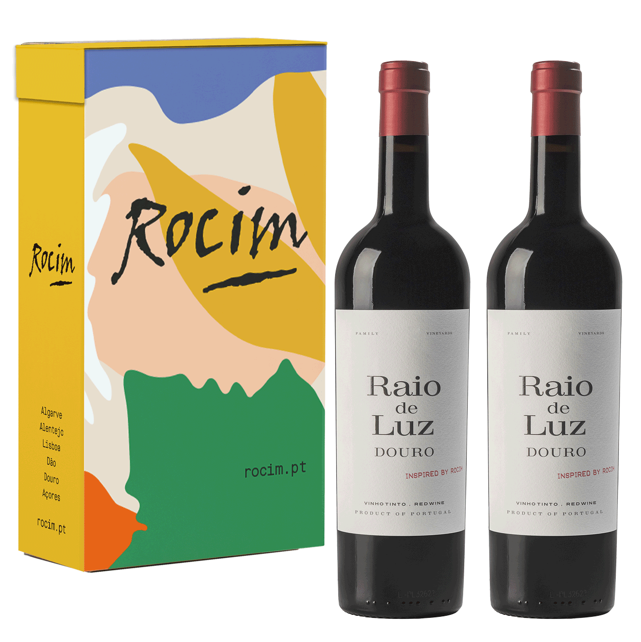Conjunto Raio De Luz Tinto (2 Garrafas) 2022