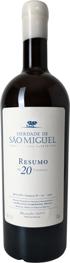 Herdade São Miguel Resumo 20 Vindimas Branco