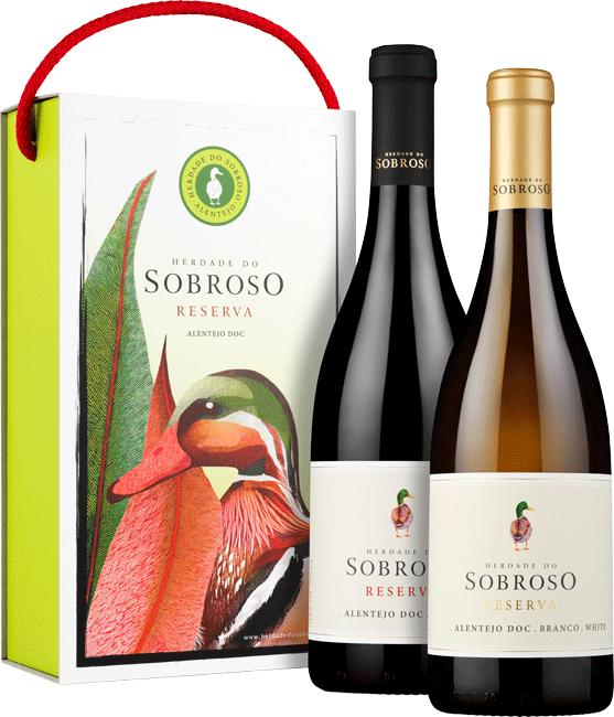 Conjunto Sobroso Reserva Tinto & Branco