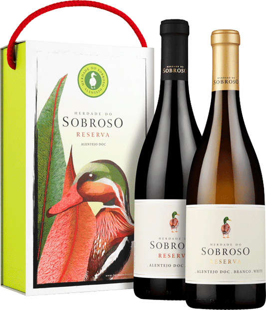 Conjunto Sobroso Reserva Tinto & Branco