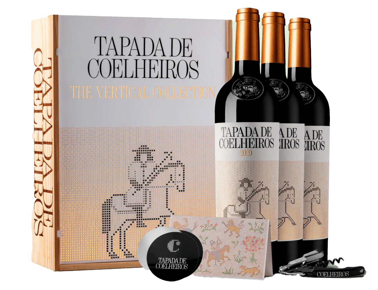 Vertical Set of Tapada De Coelheiros Red (2016/2018/2020)