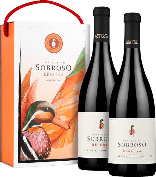 Conjunto 2 Herdade Sobroso Reserva Tinto 2023
