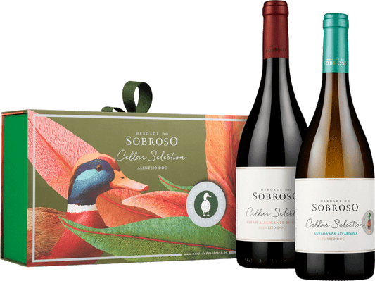 Conjunto Herdade Sobroso Cellar Selection Tinto & Branco