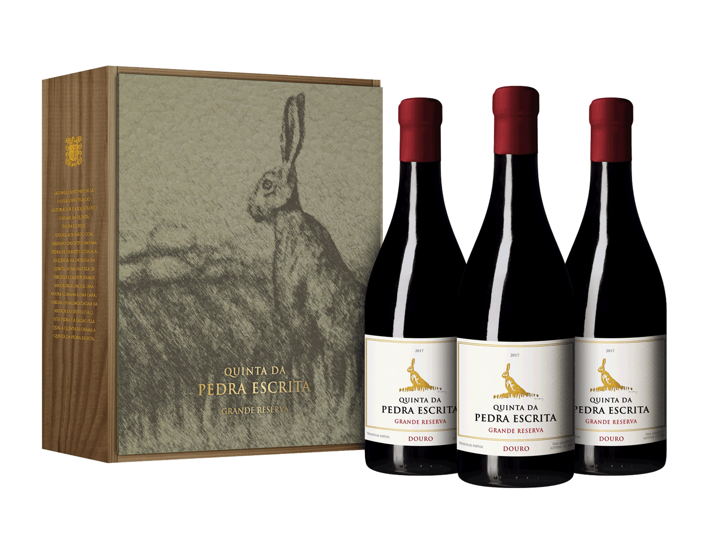 Conjunto Quinta Da Pedra Escrita Grande Riserva Rosso