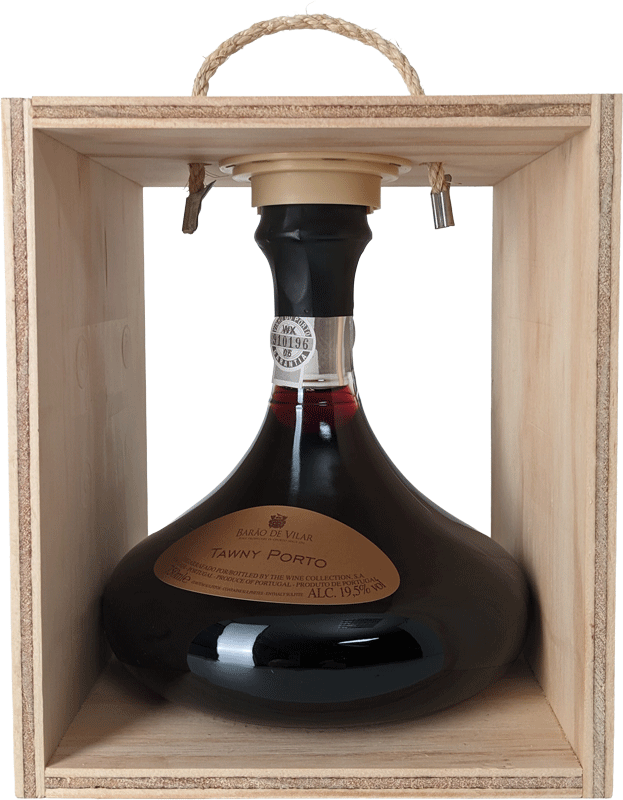 Porto Barao De Vilar Tawny Decanter (caixa De Madeira)