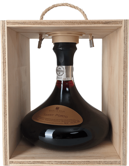 Porto Barao De Vilar Tawny Decanter (caixa De Madeira)