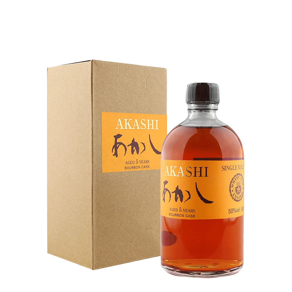 Whisky Akashi Single Malt 5 Jahre Bourbonfass