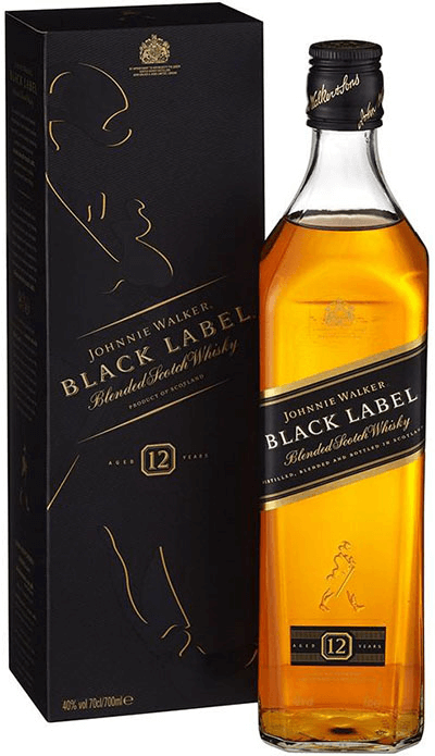 Whisky Johnnie Walker Black Label 12 Años