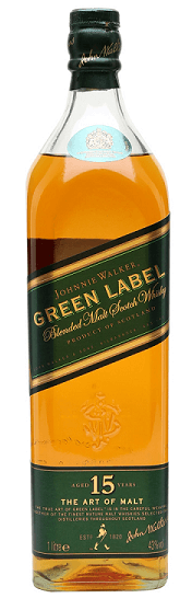 Whisky Johnnie Walker Green Label 15 Ans