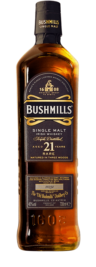 Whisky Bushmills 21 Jahre