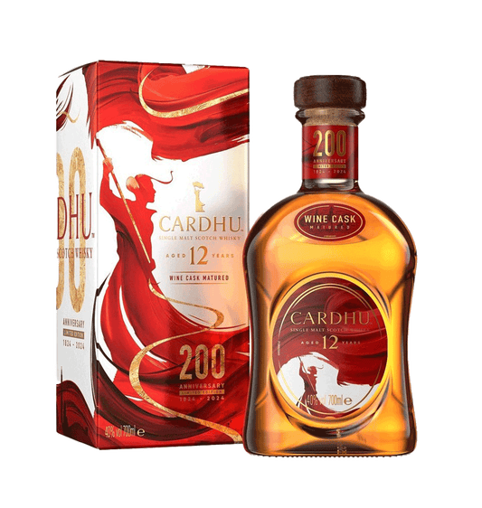 Whisky Cardhu 12 Years - 200 Anniversary Wine Cask Edition