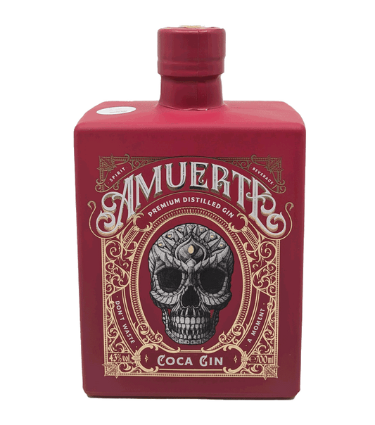 Gin Amuerte Coca Leaf Red Edition