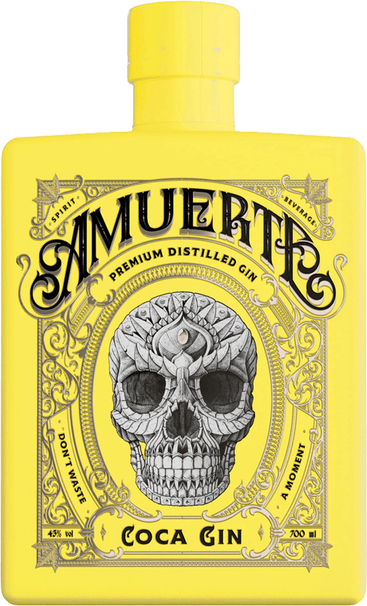 Gin Amuerte Coca Leaf Yellow Edition