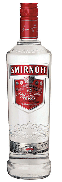 Wodka Smirnoff Red
