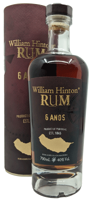 Rhum William Hinton Madeira 6 Jahre