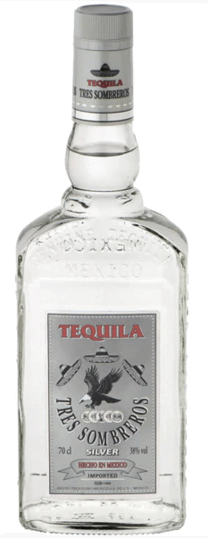 Tequila Tres Sombreros Silber