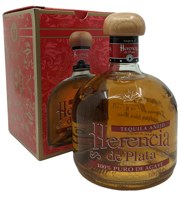 Tequila Herencia Anejo Agave