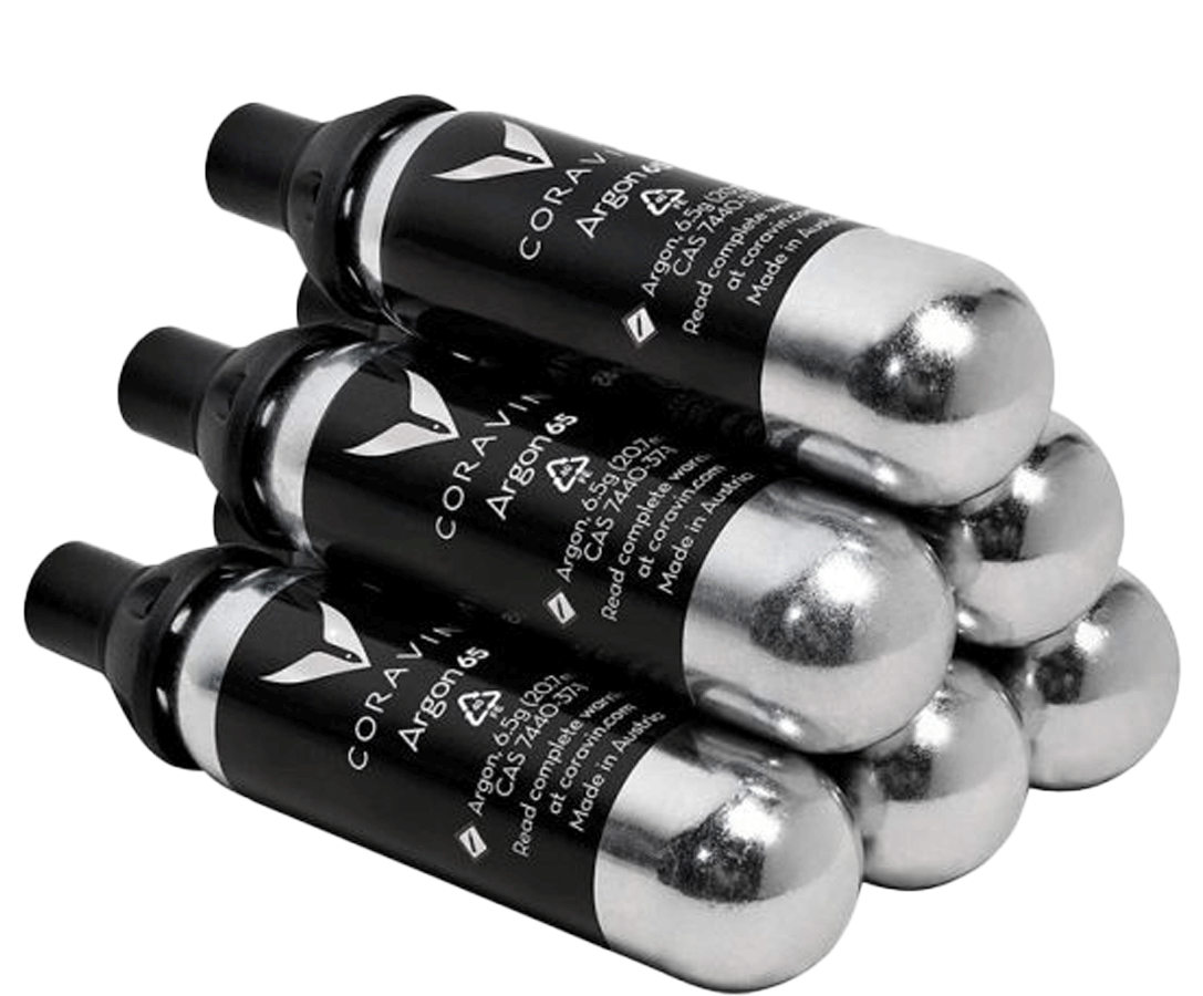 Coravin Pure Argon Capsules (6 Pack)