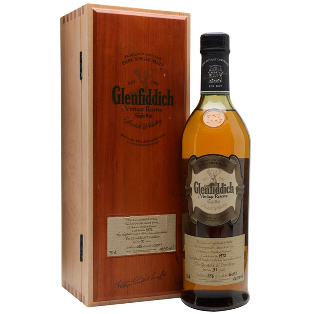 Glenfiddich Vintage Reserve 1972 - 31 Anni