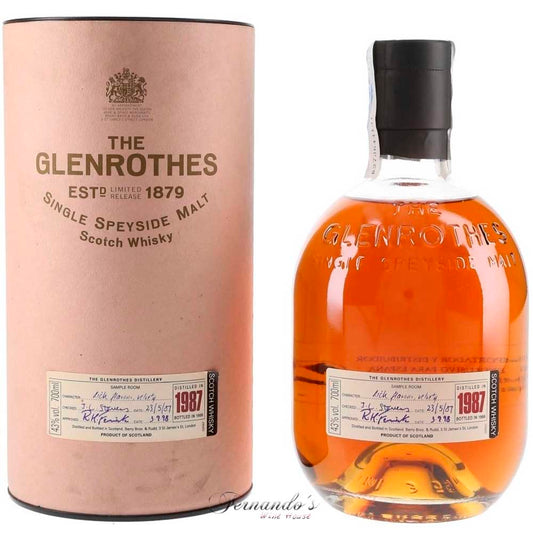 Whisky The Glenrothes Vintage 1987