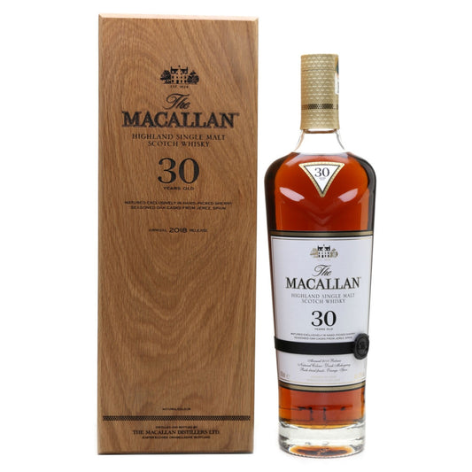 The Macallan 30 años Sherry Oak 2018