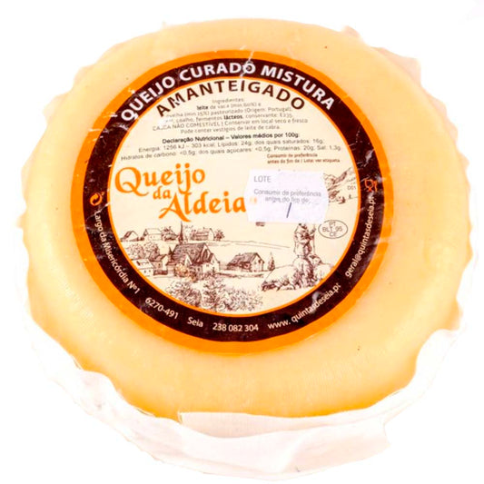Queijo de Mistura Amanteigado - Queijo da Aldeia (1Kg aprox)